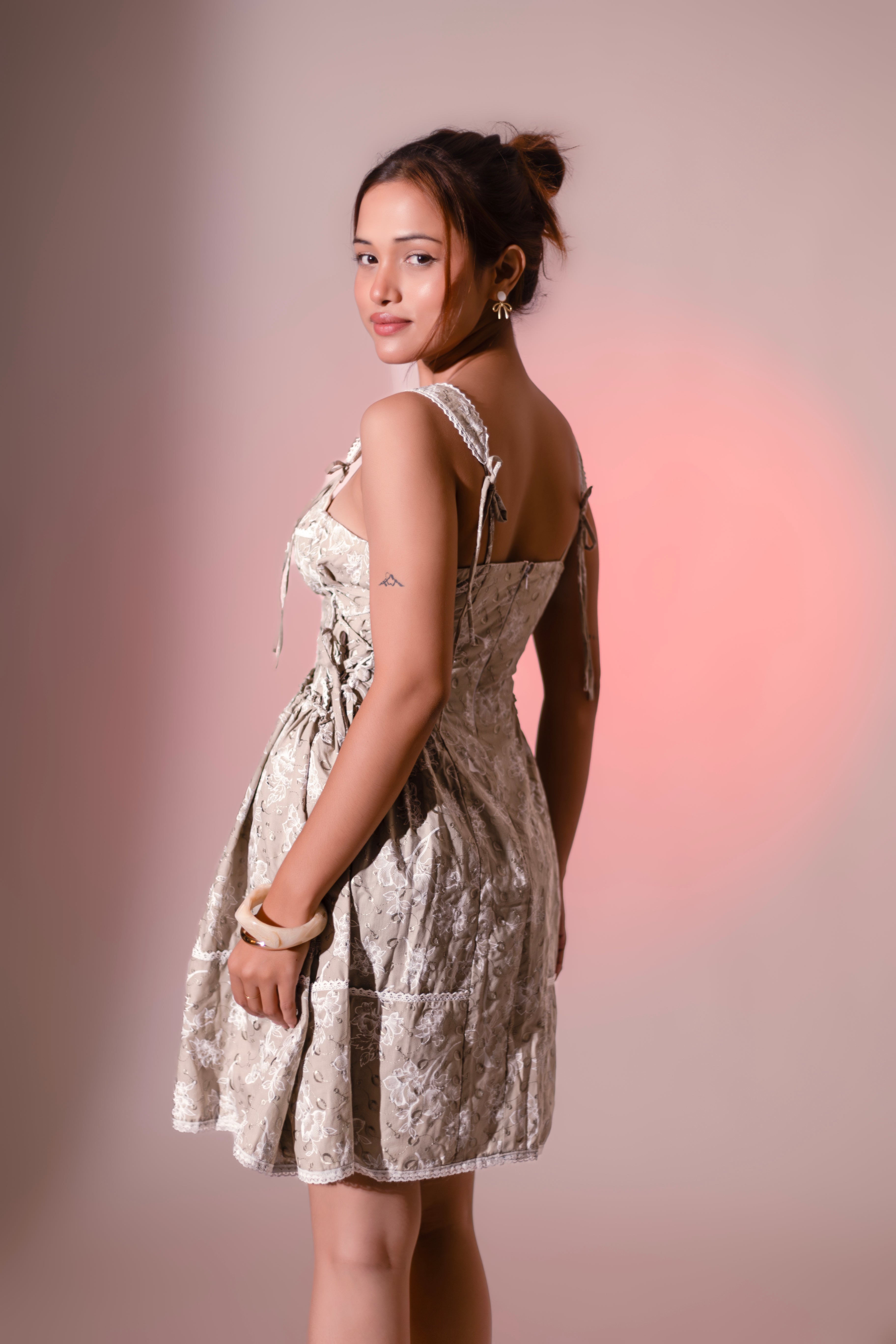 Ribboned Sonnet Dress