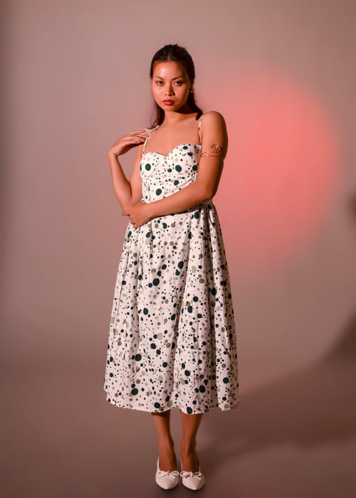 Dewdrop Verse Midi Dress