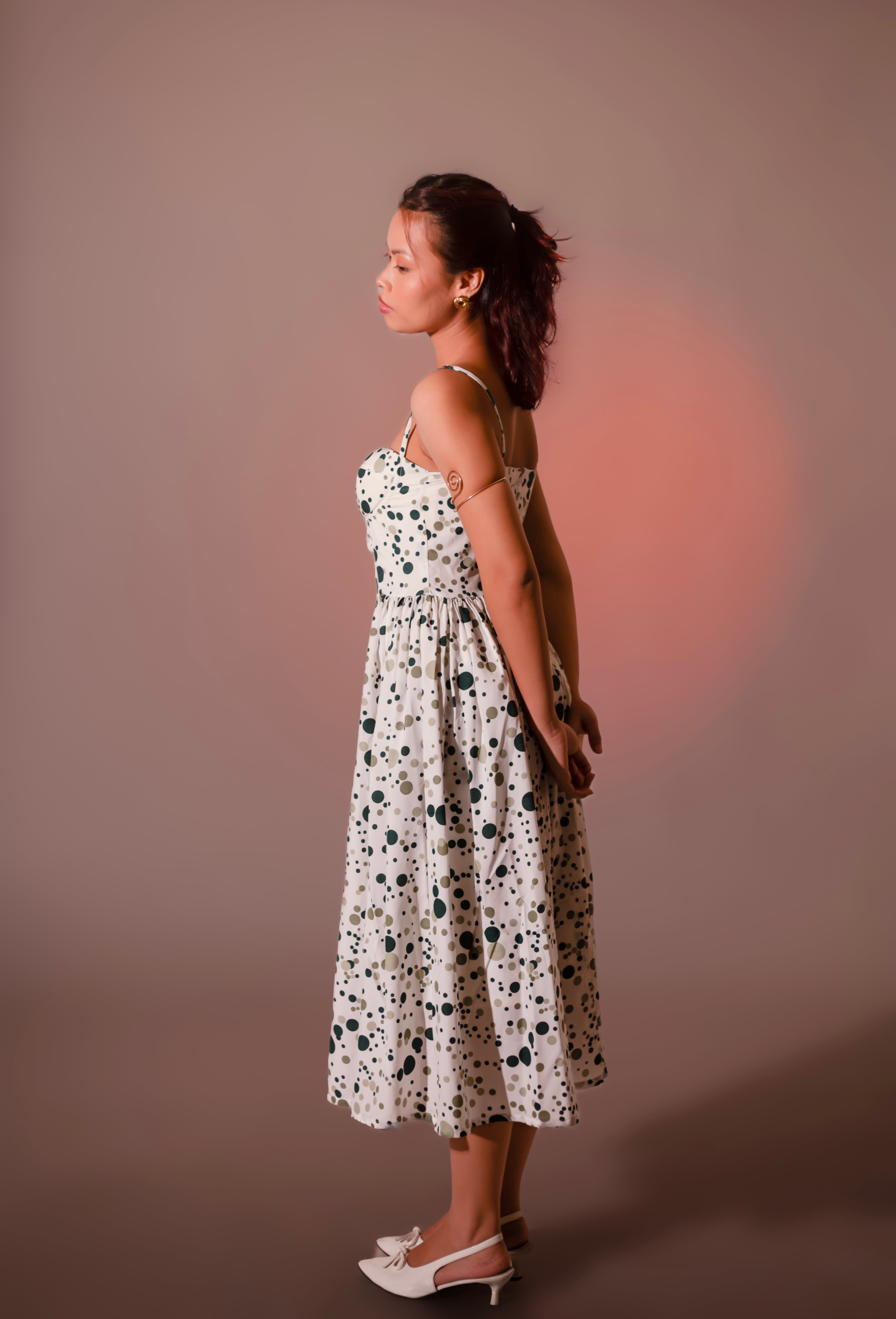 Dewdrop Verse Midi Dress