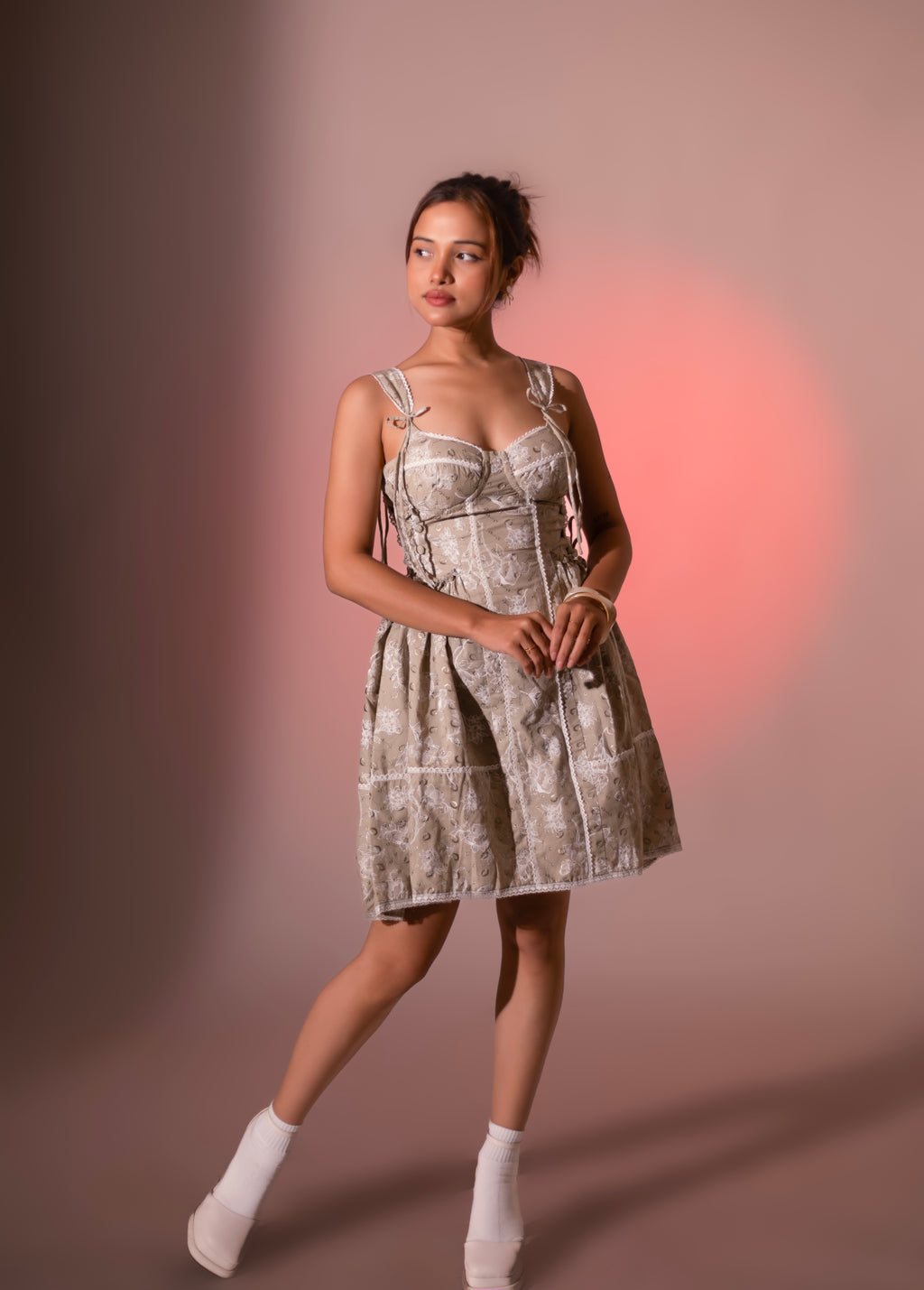 Ribboned Sonnet Dress