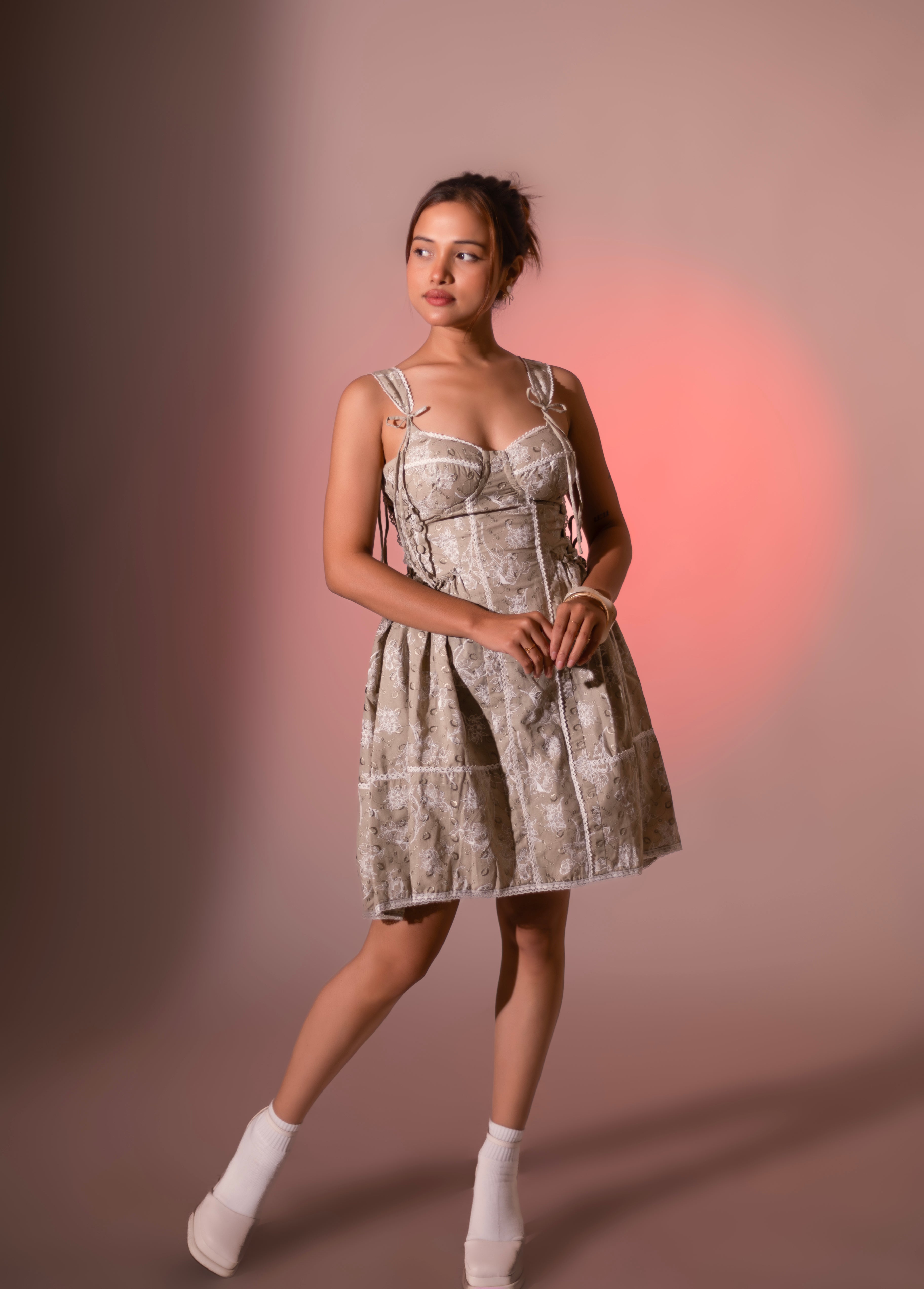 Ribboned Sonnet Dress
