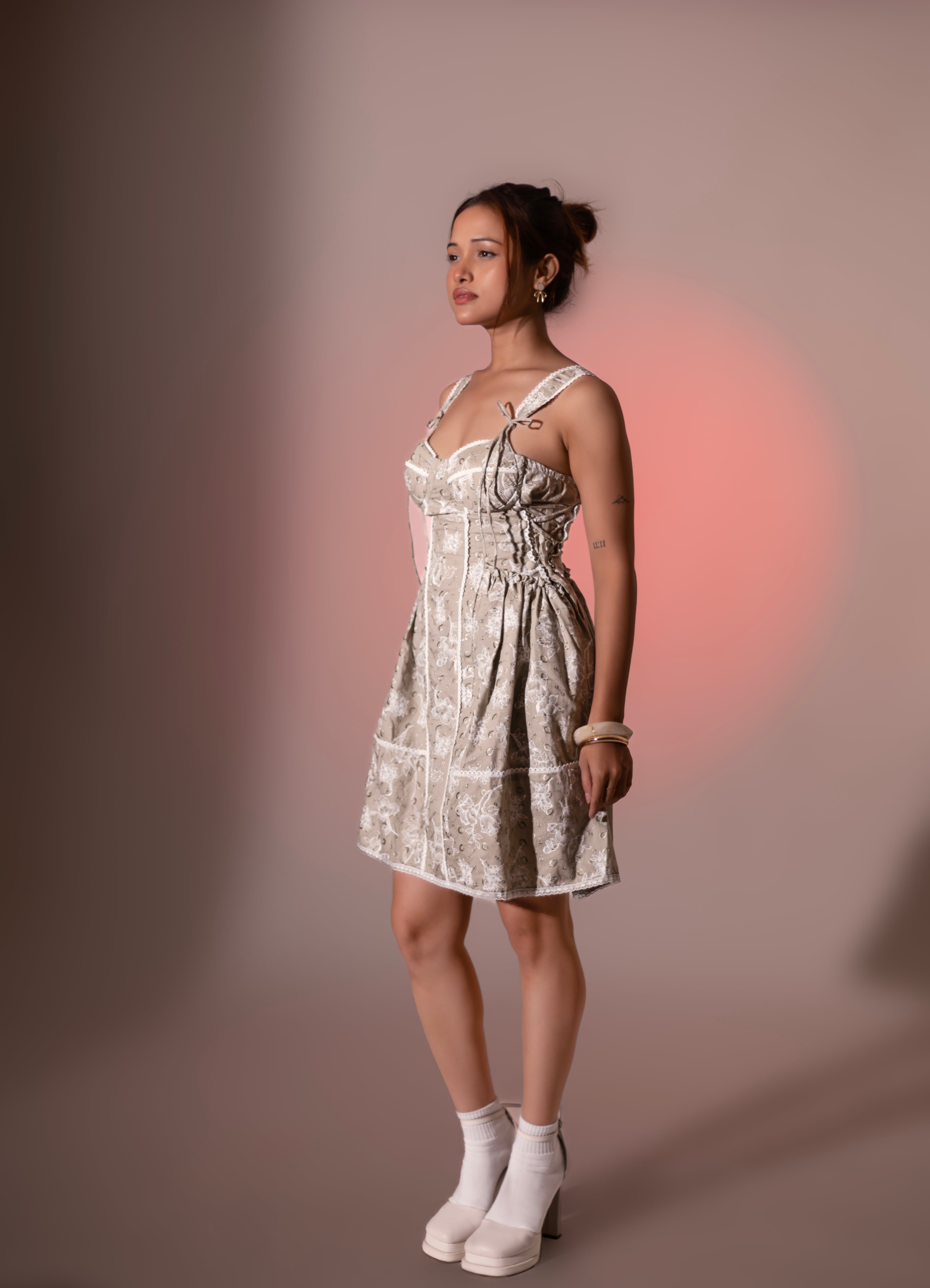 Ribboned Sonnet Dress