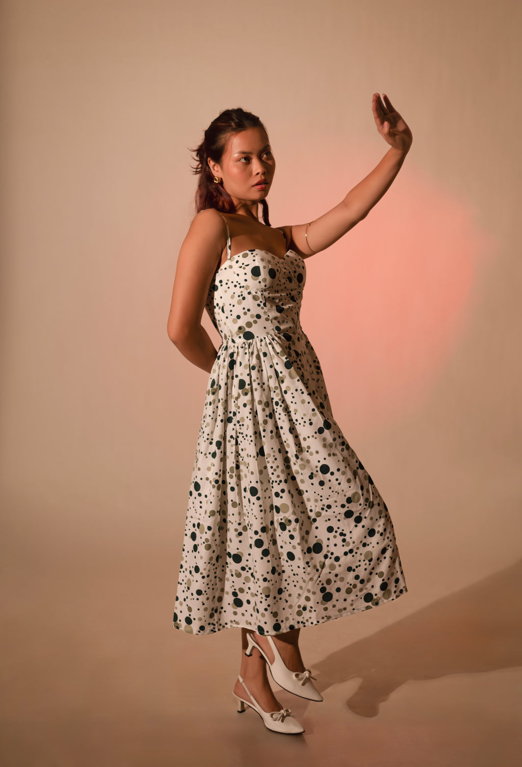 Dewdrop Verse Midi Dress