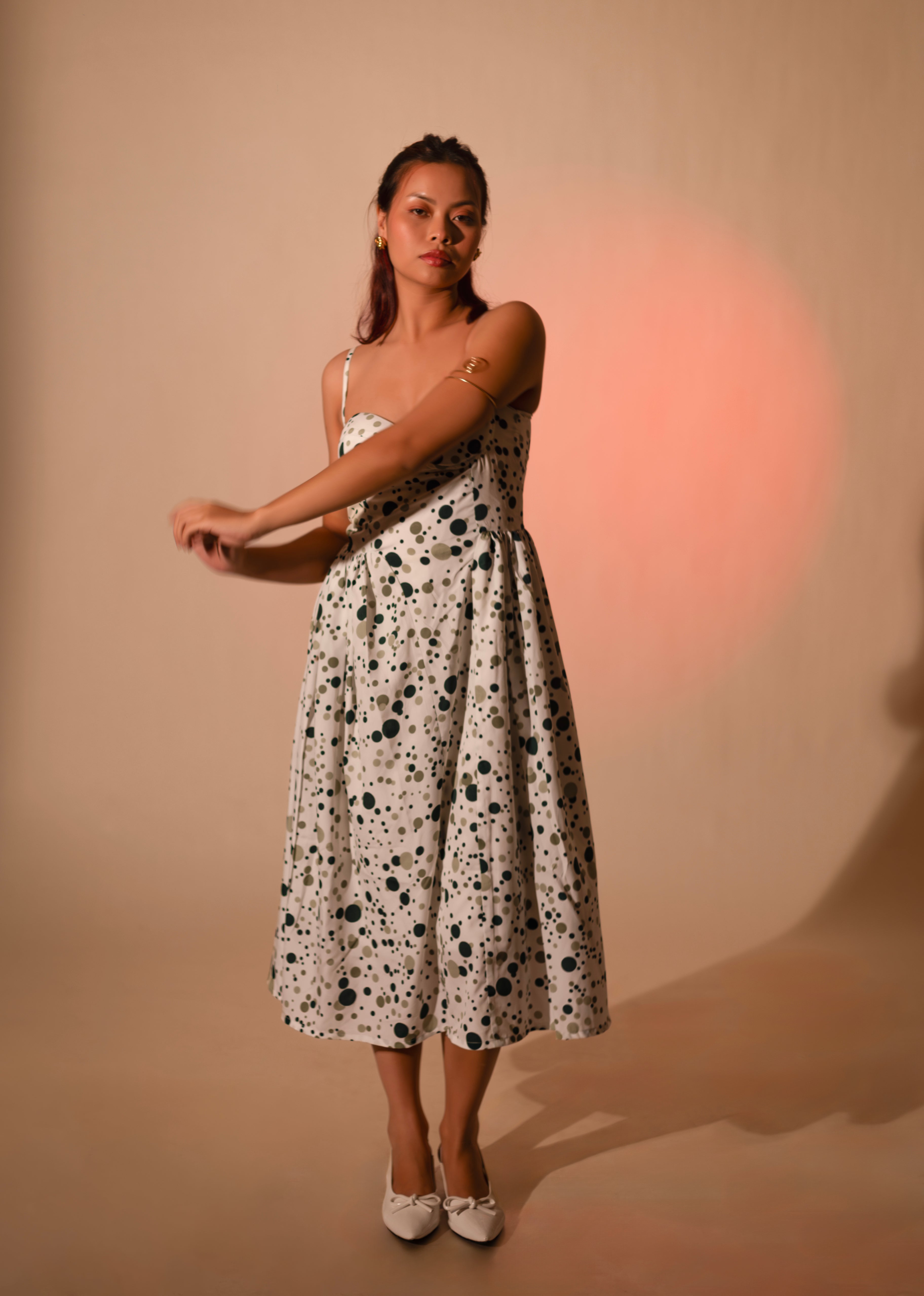 Dewdrop Verse Midi Dress