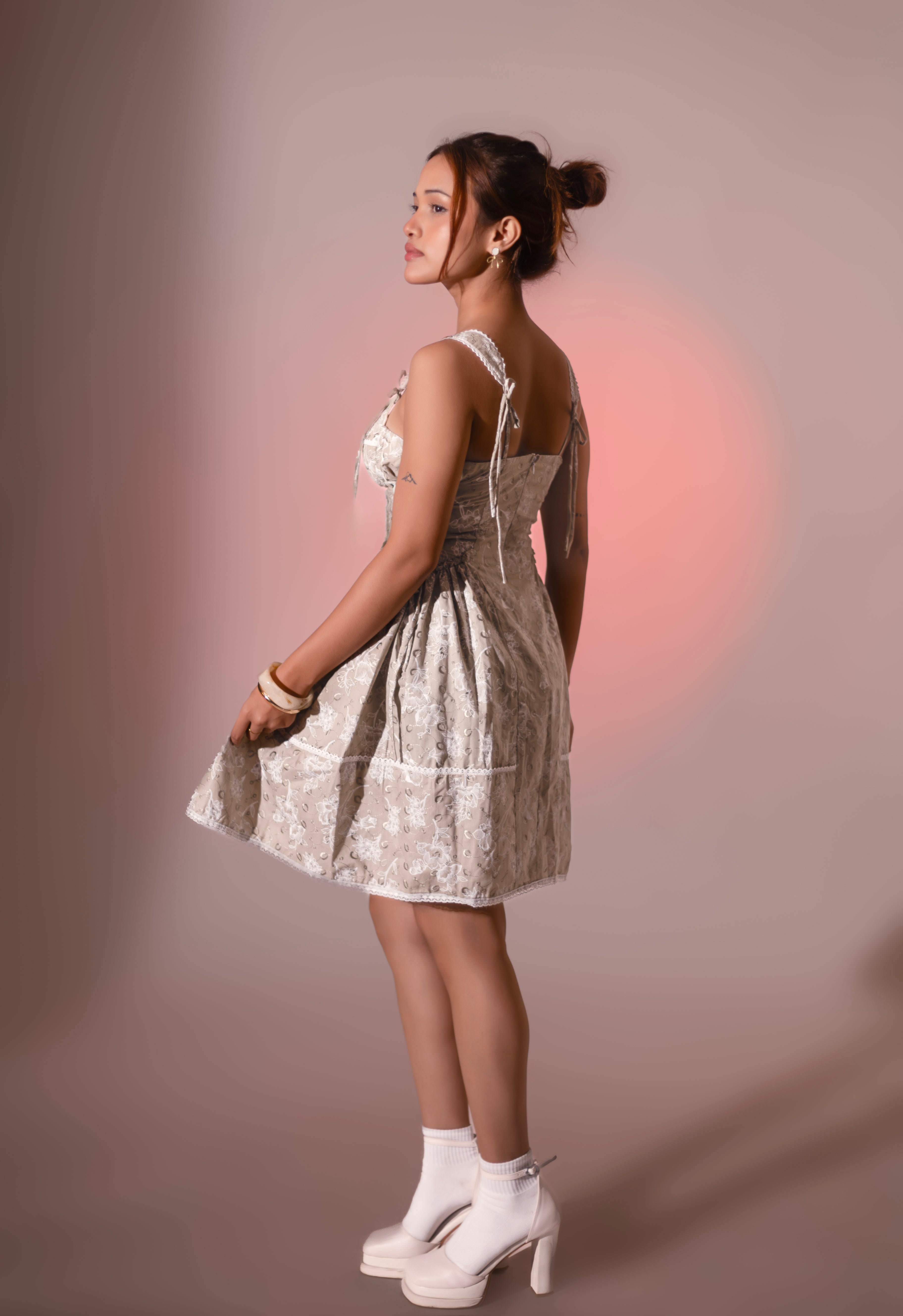 Ribboned Sonnet Dress
