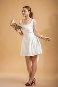 The White Statement Dress