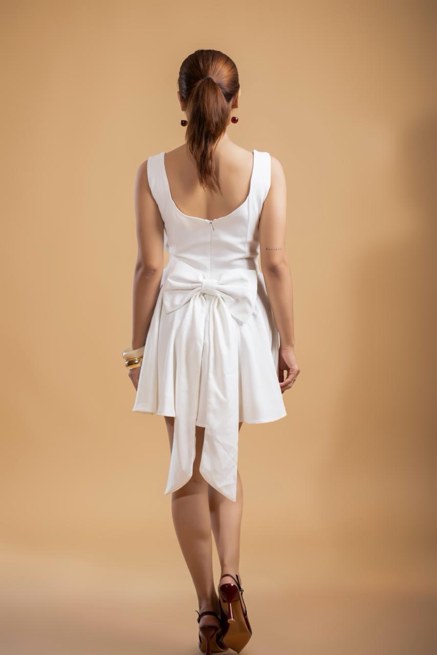 The White Statement Dress